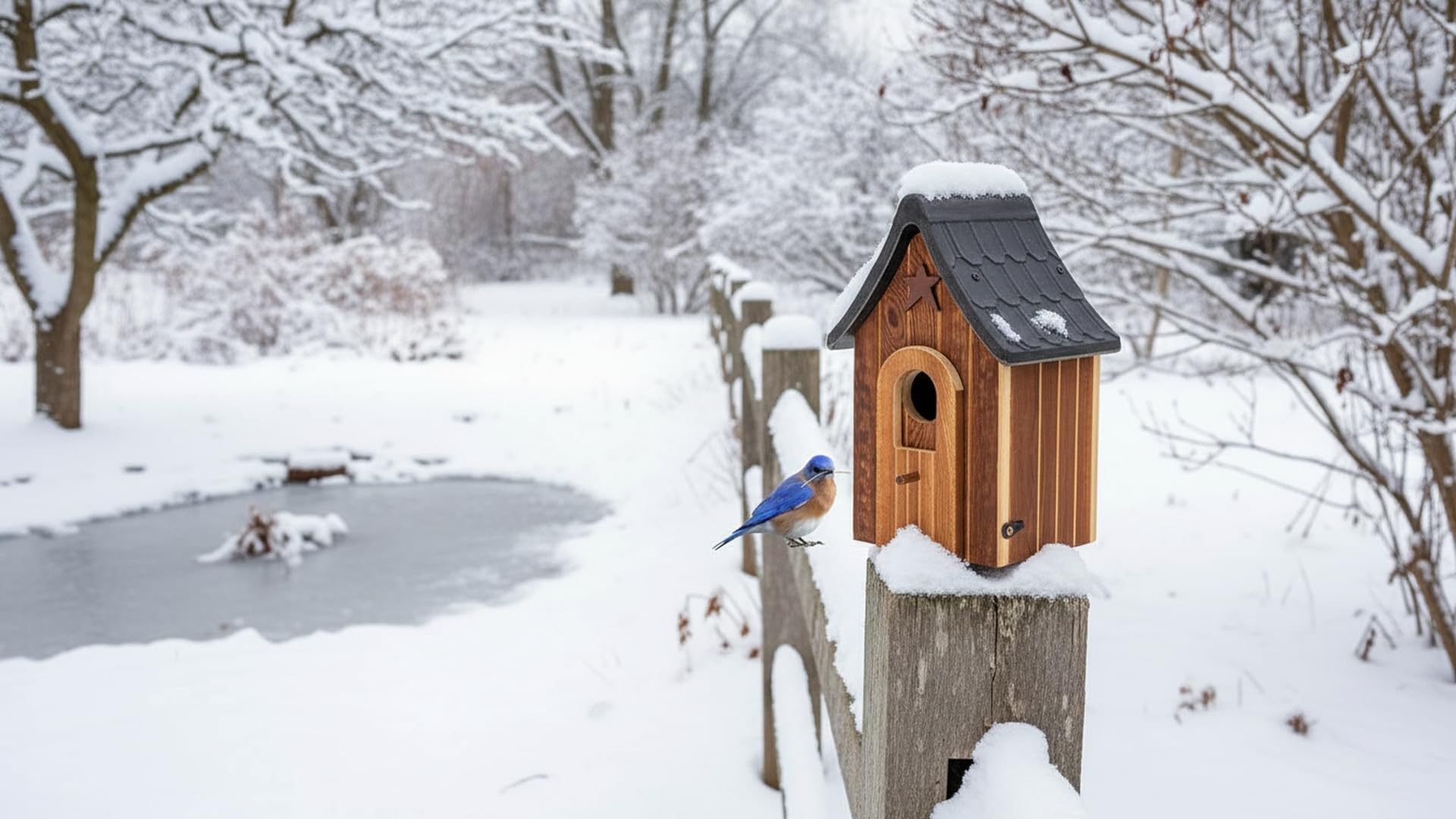 Cedar Alpha squirrel-proof composite material enhances backyard safety