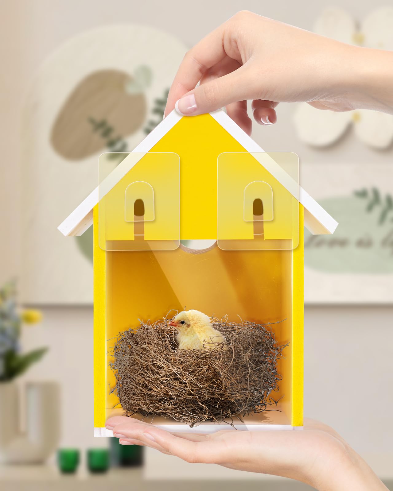 CEDAR ALPHA weatherproof wooden frame emphasizes lasting outdoor use.