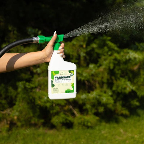 Cedarcide YardSafe eco-friendly packaging supports sustainable yard care.