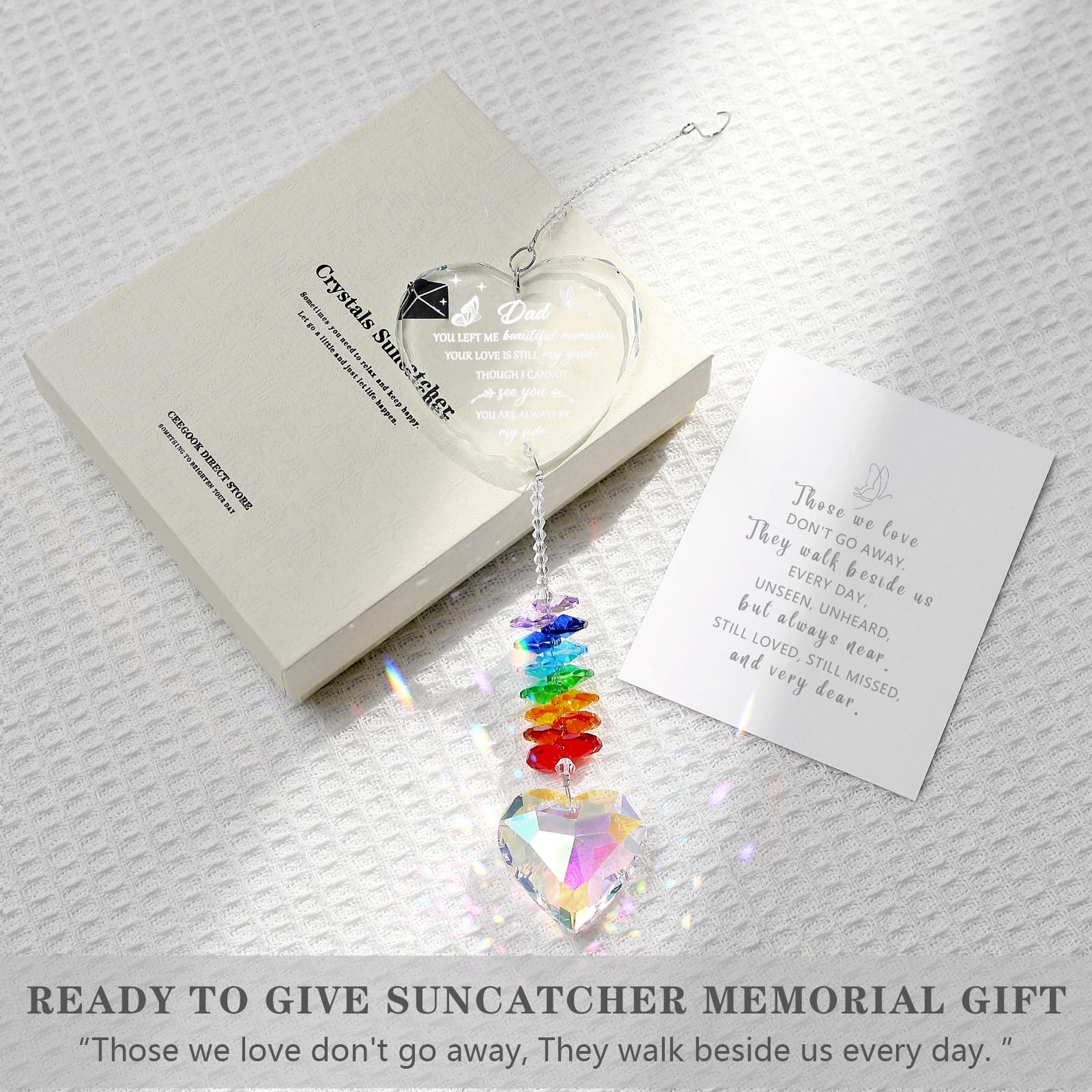 Ceegook condolence card included adds a personal touch for comfort