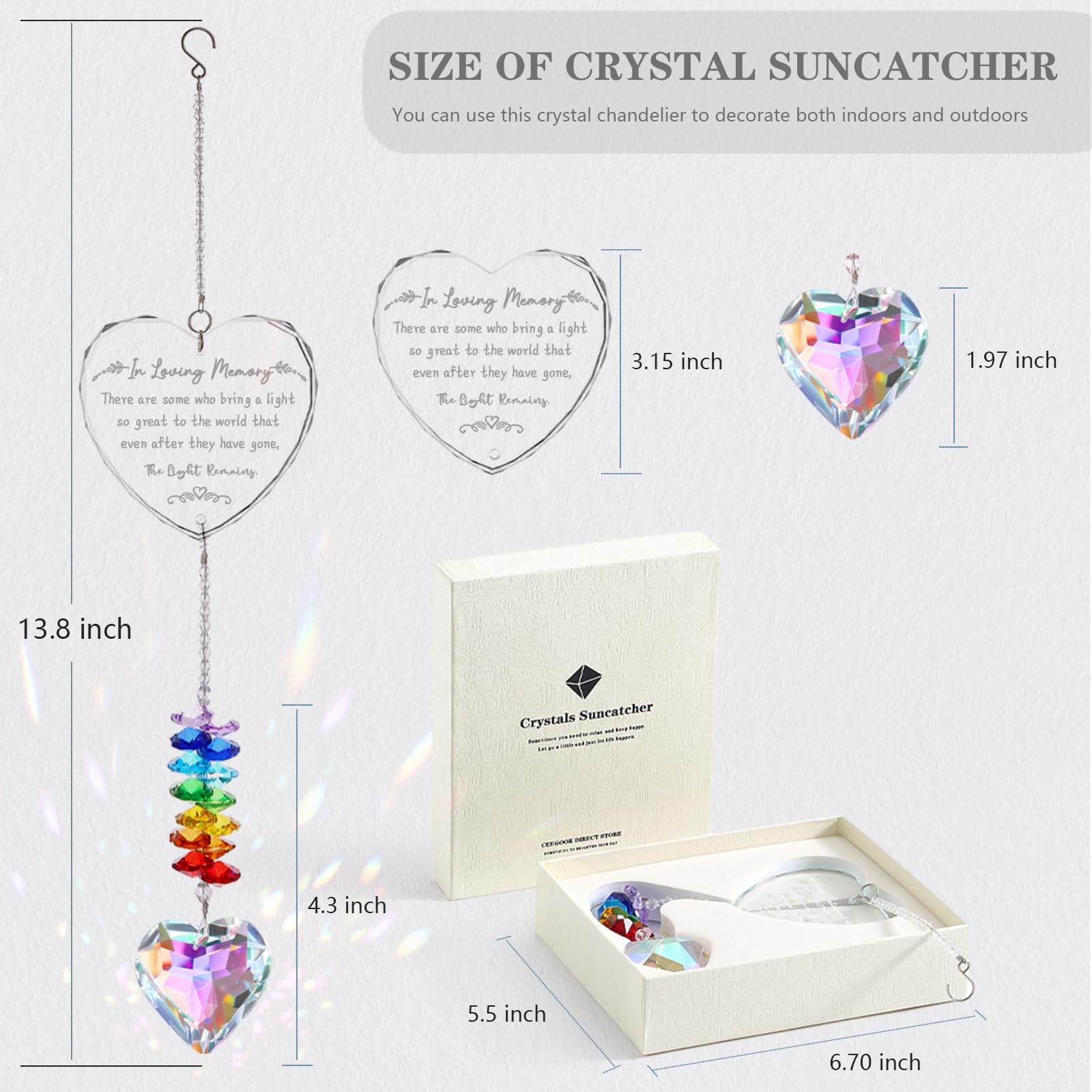 Ceegook K9 suncatcher gift box packaging ready for gifting