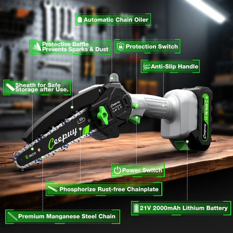CEEPUY fast charging charger minimizes downtime between tasks.