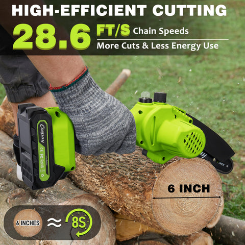 Ceepuy auto oil filling system shown for smoother cuts and less wear.