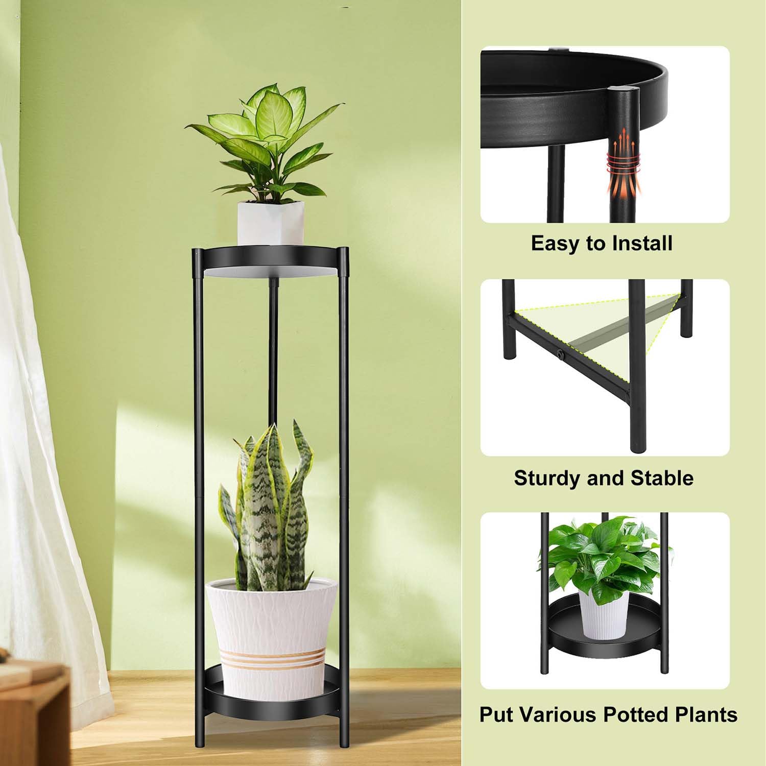 CEFZUM easy-assembly stand includes tools for quick setup.