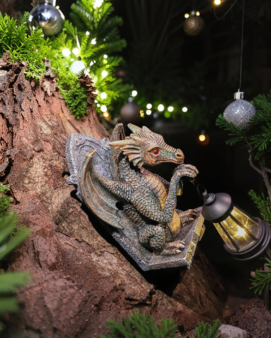 CeiooCei dragon garden accent elevates entryways and patios.