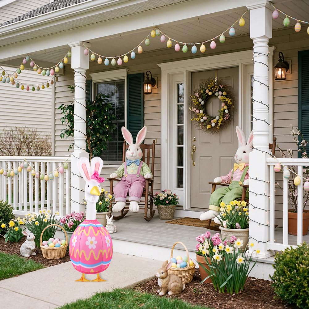 Celltestria Easter yard decor boosts seasonal ambiance.