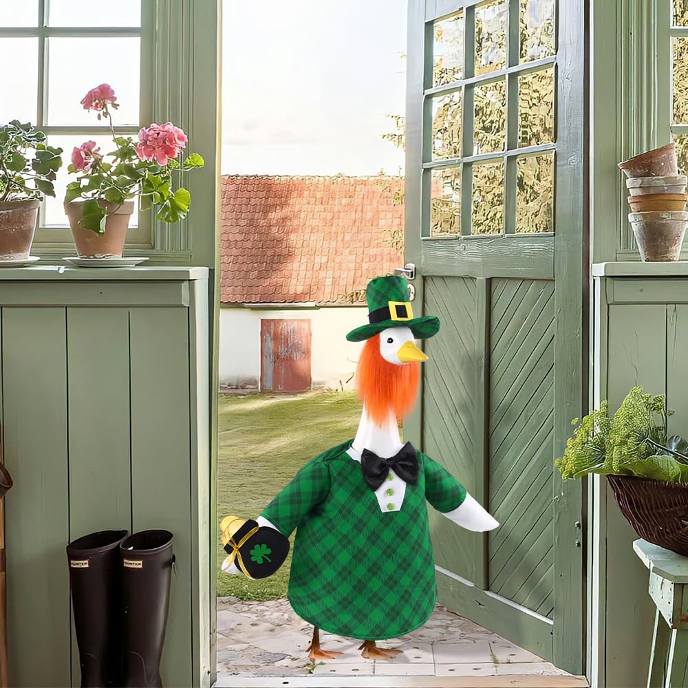 Celltestria outdoor yard decoration goose elevates garden party ambiance.