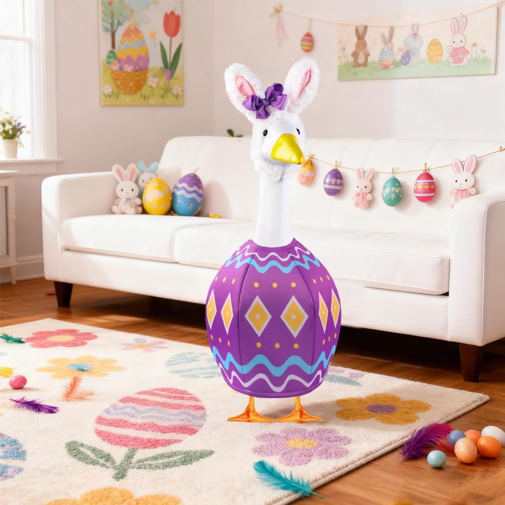 Celltestria spring yard Easter decoration creates a welcoming outdoor focal point
