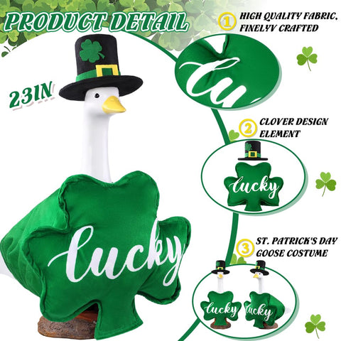Celltestria St Patrick's Day decor enhances yard appeal for gatherings.