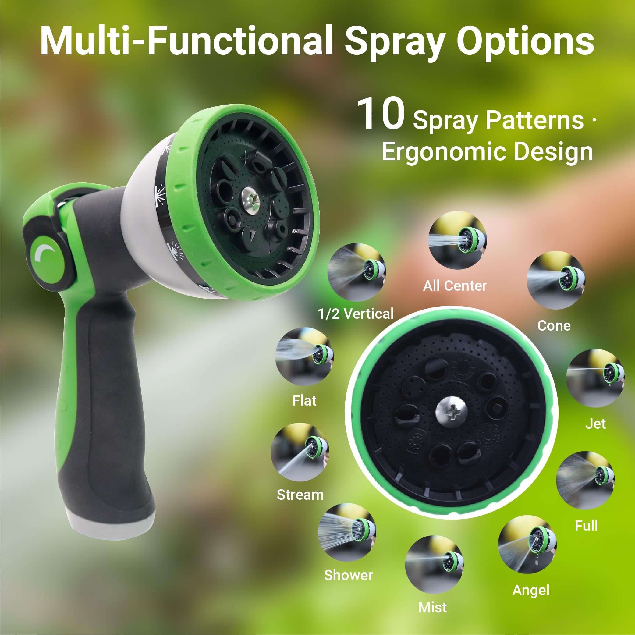 CENFORGE compact package includes nozzle and mounting hardware for quick setup.