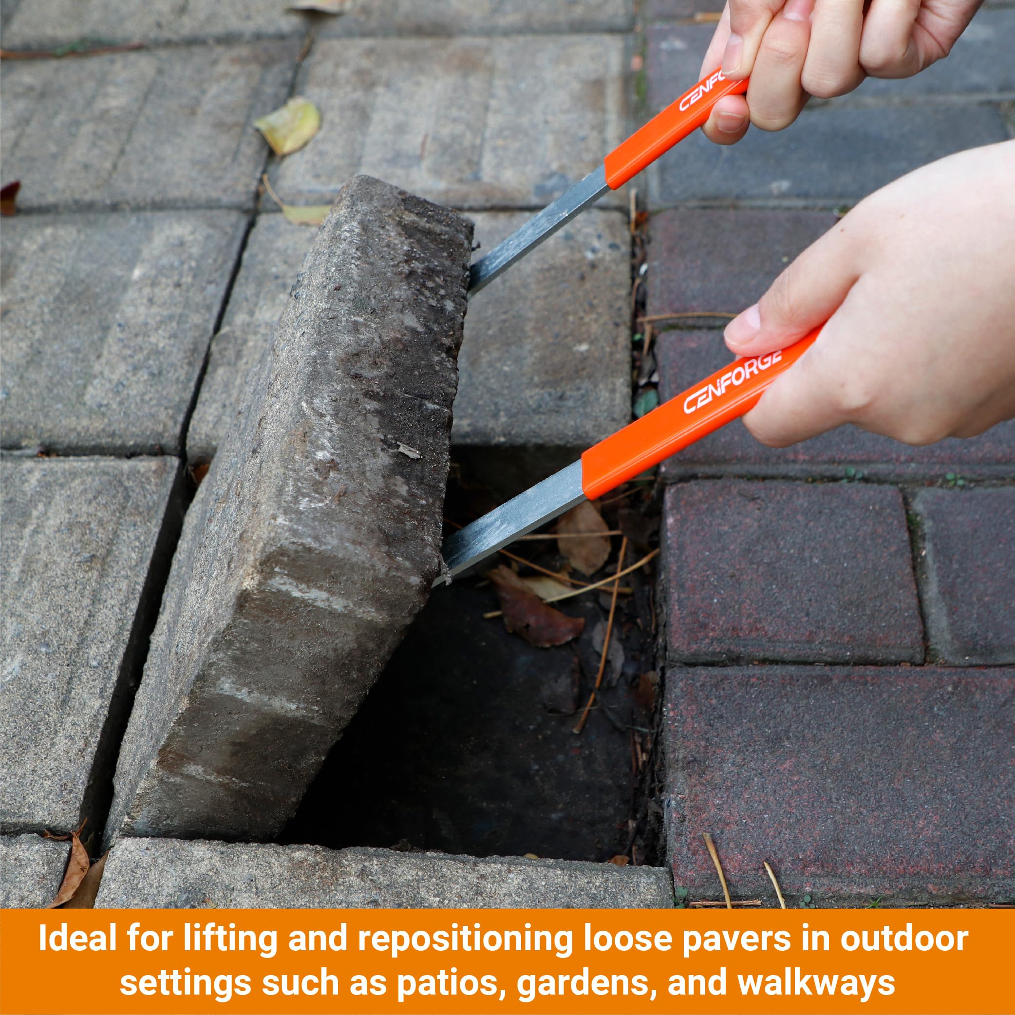 CENFORGE 2-pack suited for sand-set pavers in patios and driveways.
