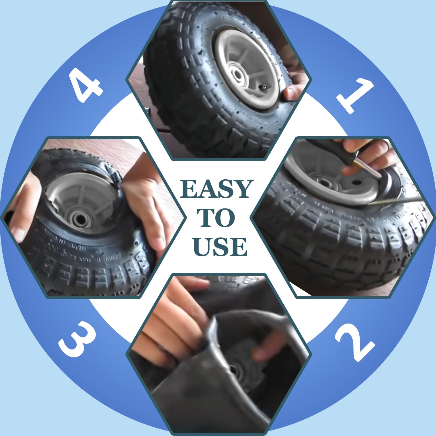 Cenipar 20x10-8 inner tube rubber durability supports long life.