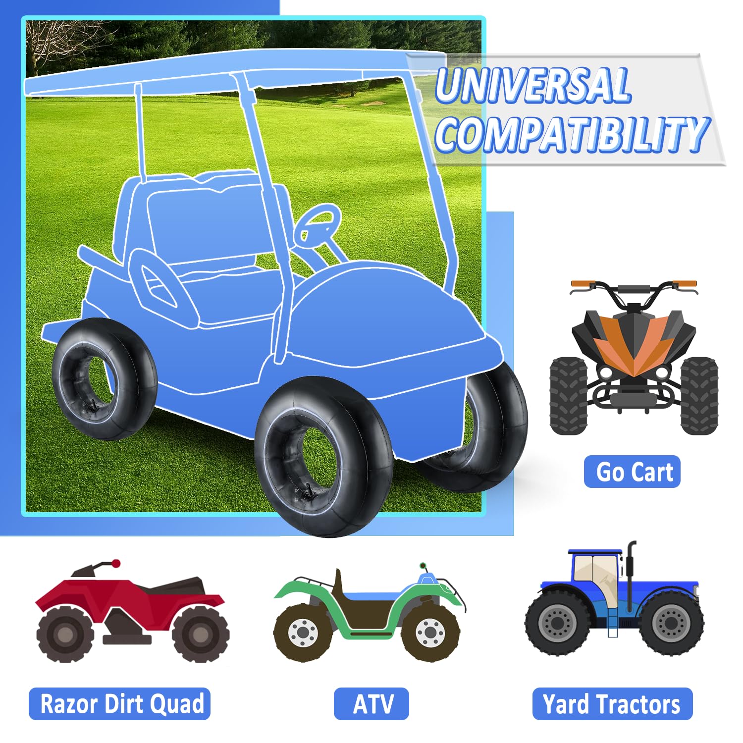 Cenipar 20x8-8 inner tube in-use on tractor delivers reliability.