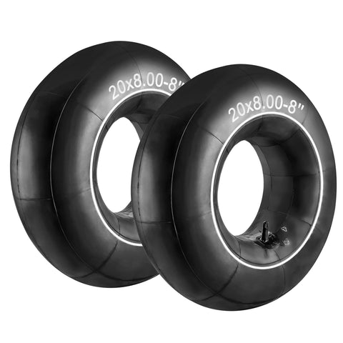 Cenipar 20x8-8 inner tube side view for stable ride on lawn equipment.