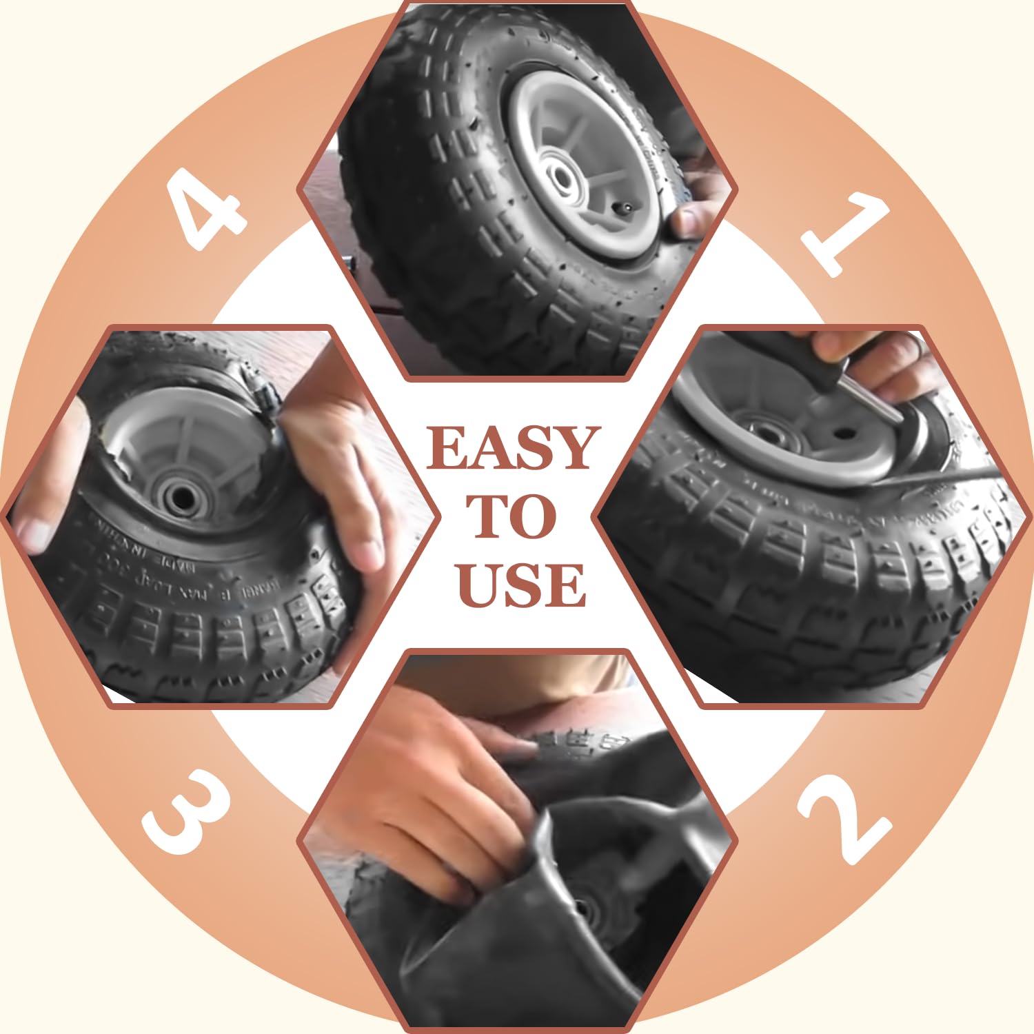 Cenipar easy-install inner tube; no special tools needed.