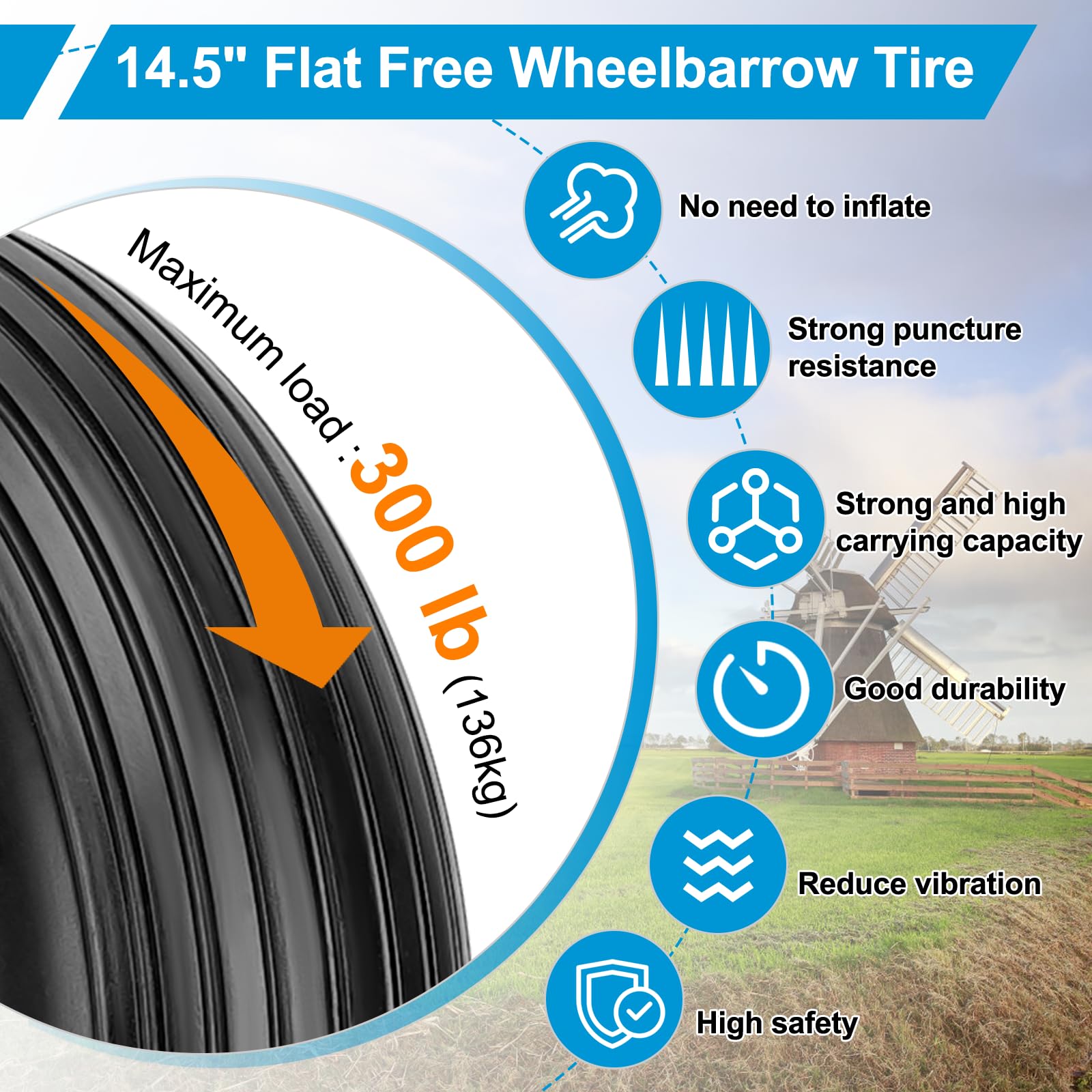 Cenipar wheelbarrow-ready setup for easy installation.