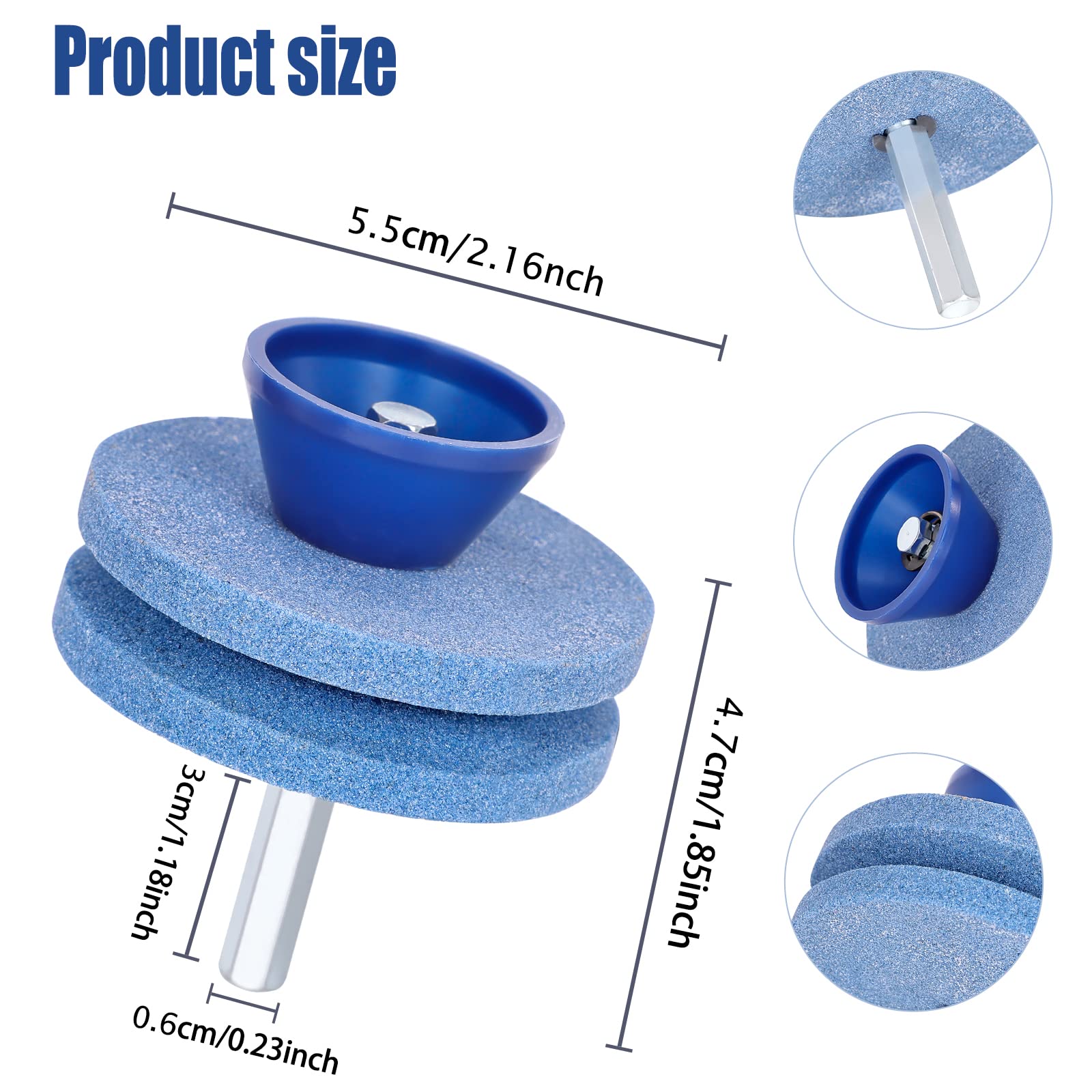 cenoz double-layer corundum grindstones delivering durable sharpening under heat stress