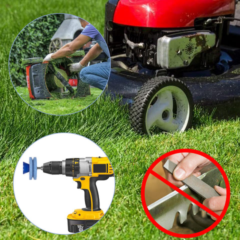 cenoz sharpener for rototiller and sickle bar blades in home maintenance