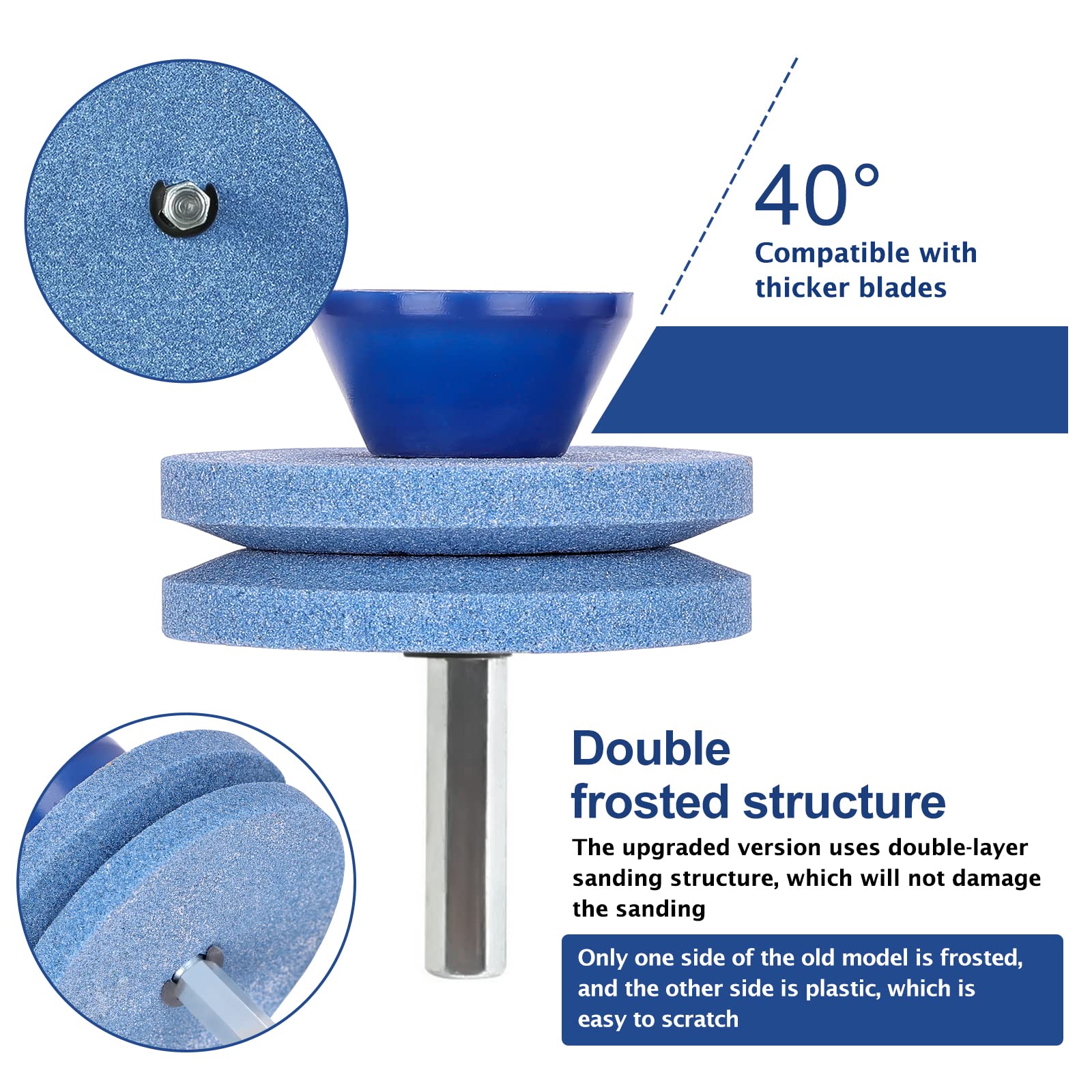 cenoz quick 10-second drill install enables easy blade restoration