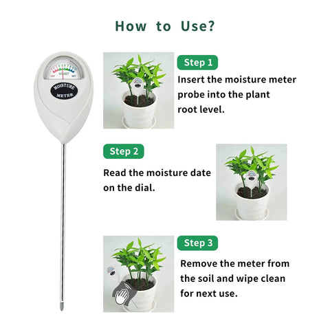 Censinda 6.7-inch probe reaches plant roots for accurate readings.