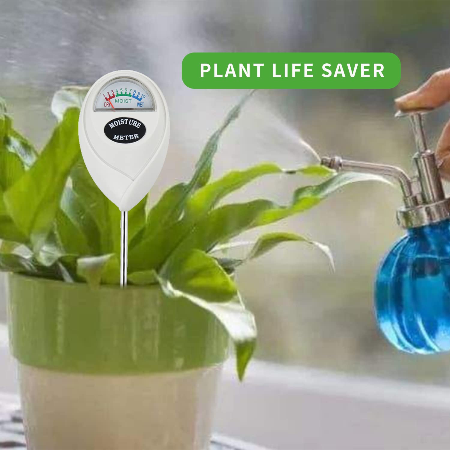 Censinda no-battery-needed hygrometer for quick, maintenance-free readings.