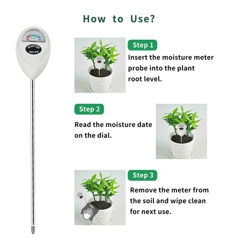 Censinda portable plant care tool ideal for quick moisture checks anywhere.