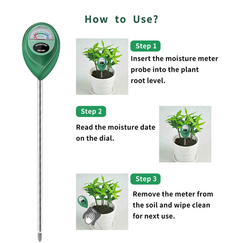 Censinda portable plant moisture meter for home gardens and balconies.