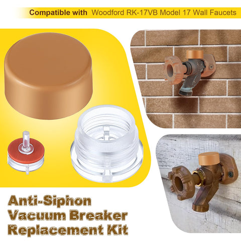 Ceoighe vacuum breaker float kit anti-siphon valve for Woodford RK-17VB repairs and maintenance