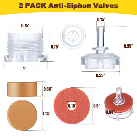 Ceoighe vacuum breaker float kit small parts included ensure safe handling and quick reference