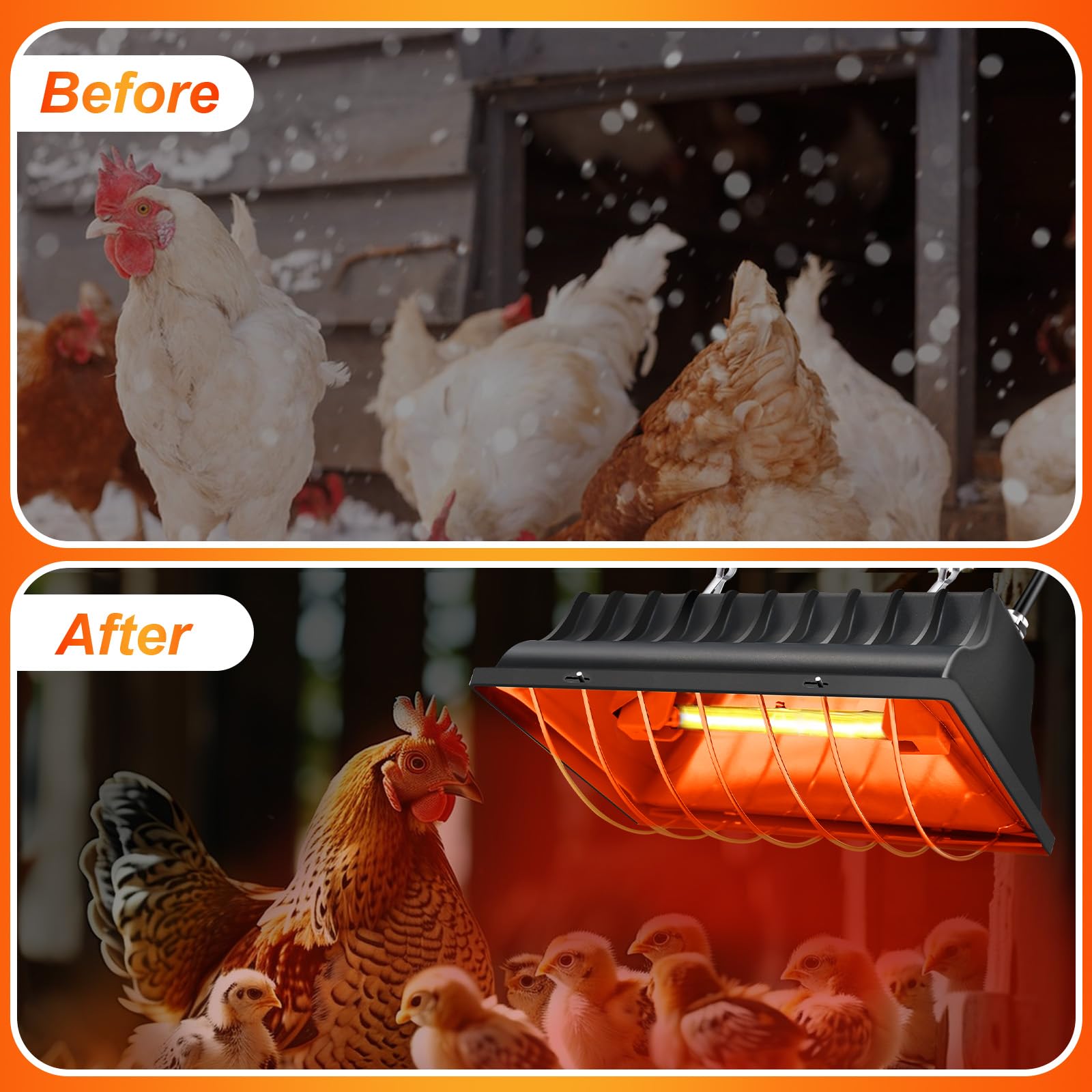 CERISURIO UL-listed heater with overheat protection for safety.
