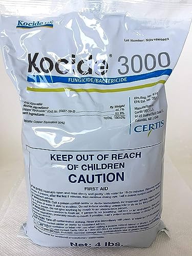 Certis Kocide 3000-O spray nozzle ready for greenhouse use.