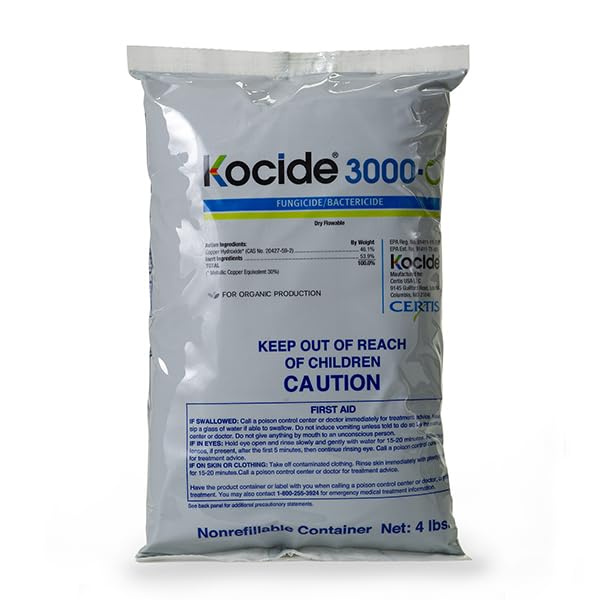 Certis Kocide 3000-O dilution in sprayer for field crop application.