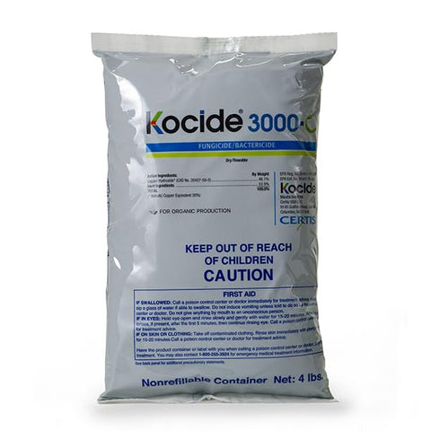Certis Kocide 3000-O dilution in sprayer for field crop application.