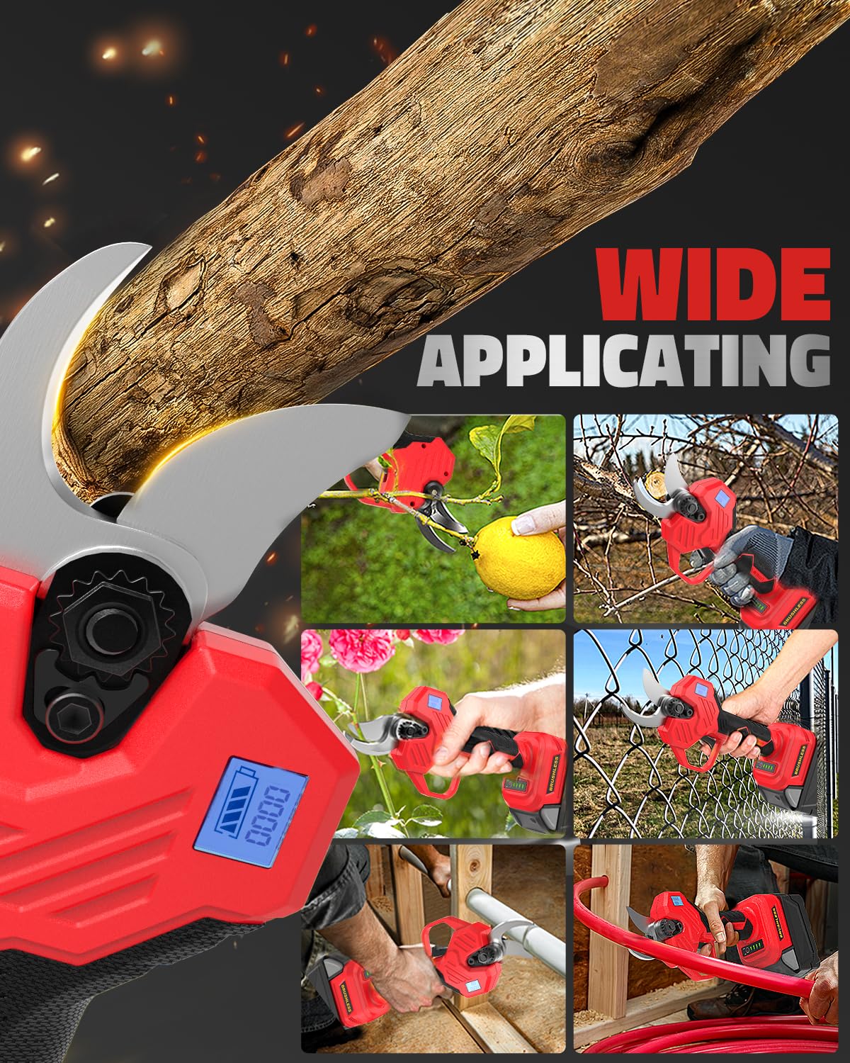Cerycose lightweight design for comfortable pruning sessions