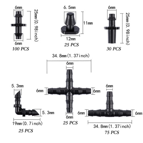 CESTAME hose elbows for navigating garden corners