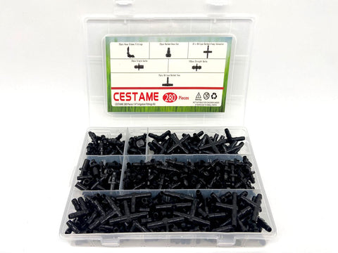 CESTAME single barb connectors for quick, simple tube joins