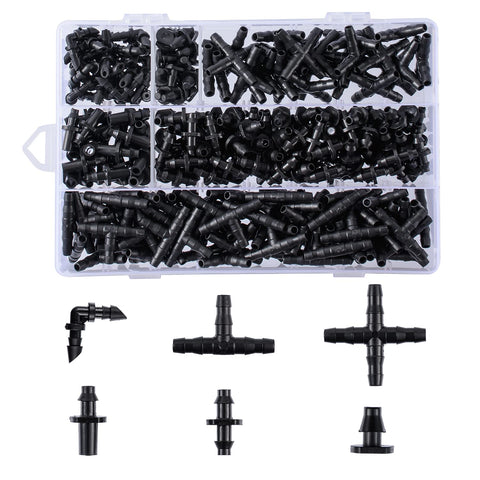 CESTAME straight barb fittings for secure, leak-free drip lines