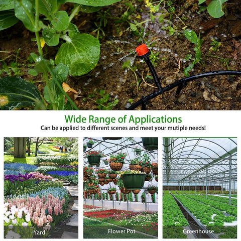 CESTAME barbed tees supporting multi directional irrigation