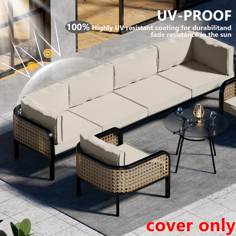 Cethytirko colorfast fade-resistant polyester fabric protects cushions from sun
