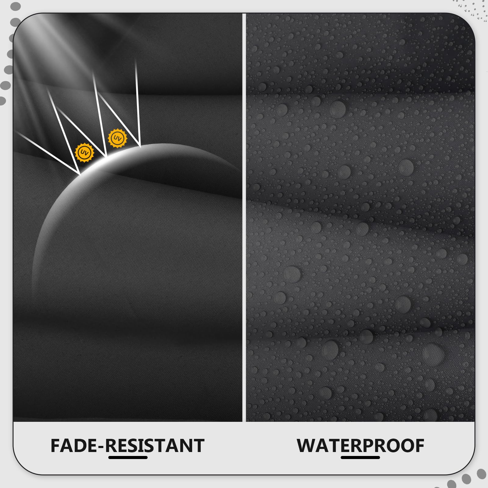 Cethytirko fade-resistant polyester fabric close-up shows soft, durable texture