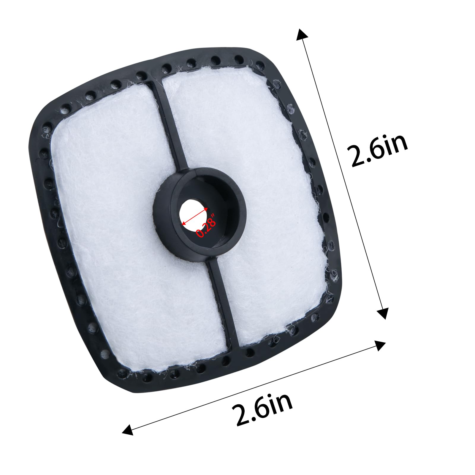 Ceukius air cleaner cover close-up showing durable construction and precise fit