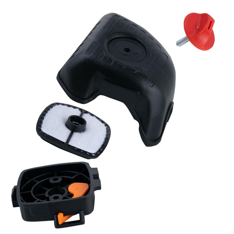 Ceukius durable plastic air filter cover for long-lasting performance.