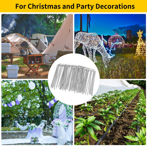 CEWOR drip irrigation staples hold hoses and tubing for consistent watering