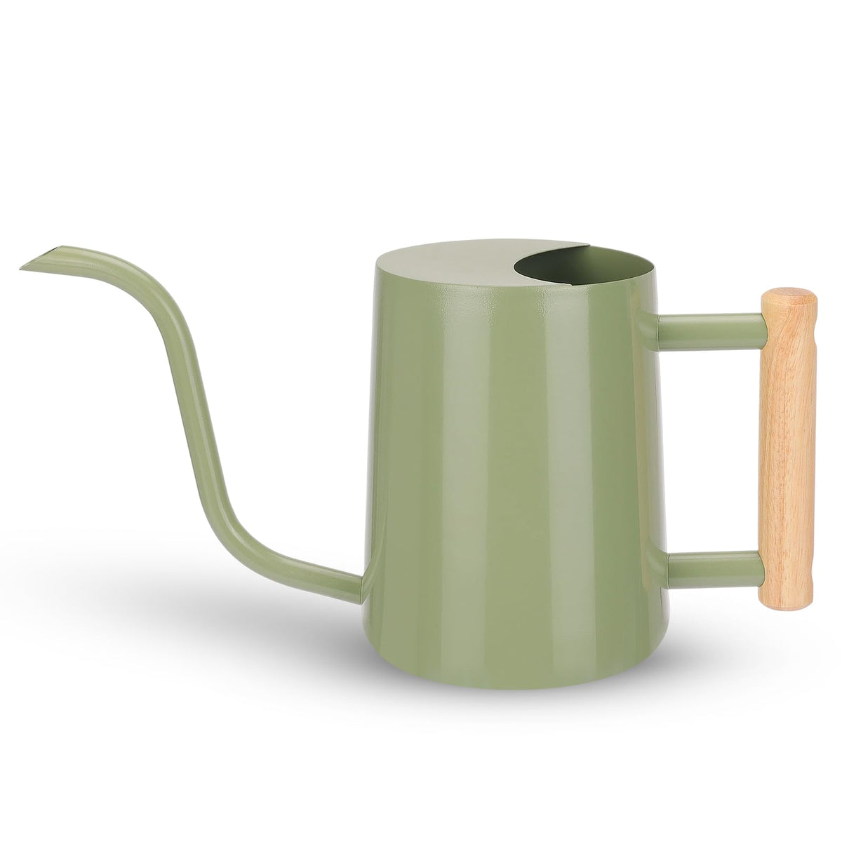 CEWOR Sage Green 35oz watering can with long spout for precise indoor watering