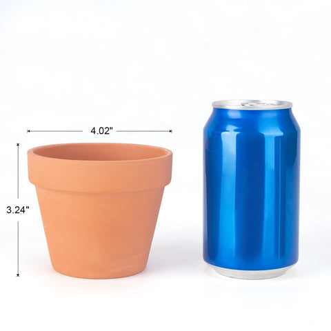 CFKJ 4-inch pot bottom with drainage holes for proper watering.