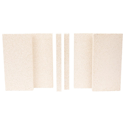 CFKJ fire-brick for forge and fireplace ready-to-install visuals.