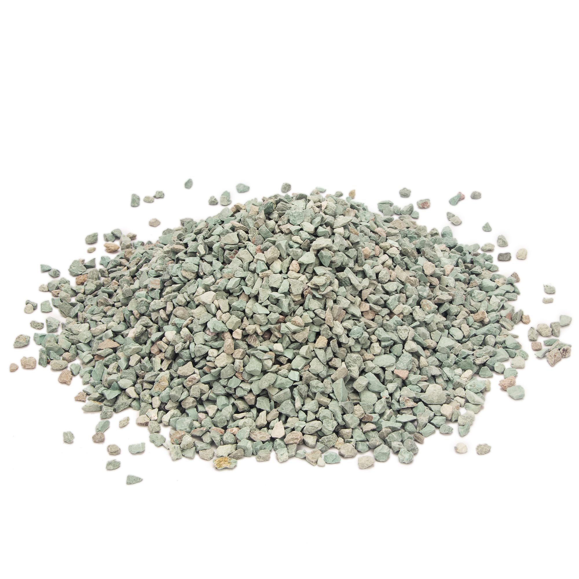 CFKJ green zeolite rocks terrarium accessory for neat displays.