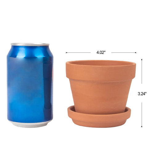CFKJ paintable terracotta pot designed for labeling and customization