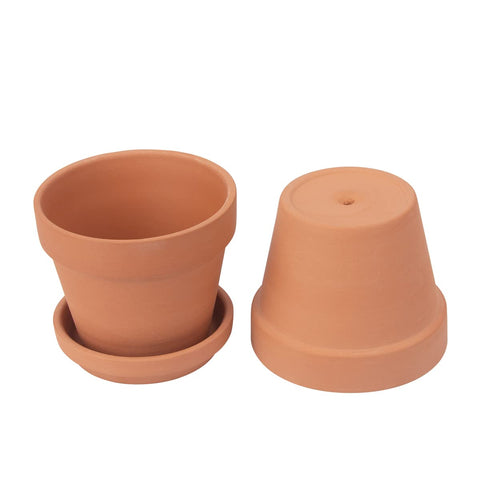 CFKJ windowsill succulent pot 4in, compact design fits tight spaces.