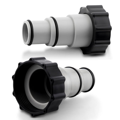 CFYOSNK Pool Hose Adapter A with Collar for Intex—secure 1.5–inch to 1.25–inch connection